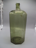 Велика зелена пляшка G. Eivin butel висота 40 см, діаметр 15 см, фото №6