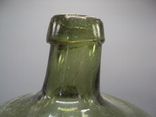 Велика зелена пляшка G. Eivin butel висота 40 см, діаметр 15 см, фото №7