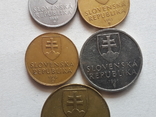 Словакия: 20 геллеров, 1, 5, 10 крон, фото №8