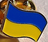 Значок Флаг Украины ---Б8ПК ЗКИ, photo number 5