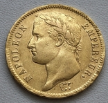 40 франков 1811 год Франция Золото 12,87 грамм 900, фото №2