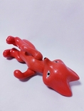 Игрушка кукла Ссср целлулоид на резинках лиса лисица лисичка цена клеймо, фото №7