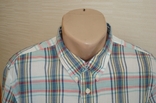 Lee оригинальная легкая мужская рубашка короткий рукав xl/l, фото №4