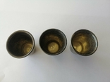 3 кидушных стопки ,серебро 84 пробы ИЕЗ ( Израиль Евсеевич Заходер), photo number 9