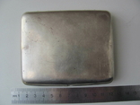 Портсигар серебро 875 пр.Вес 179 гр, фото №3