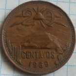 Мексика 20 Центавос 1969, фото №2