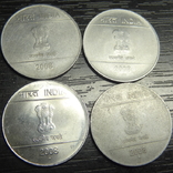1 рупія Індія 2008 (чотири різновиди), фото №3