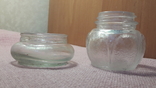 Винтаж баночки для крема стекло, фото №2