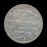 Южная Африка 1 шиллинг 1894 серебро, photo number 3