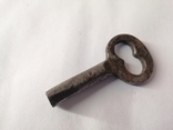 Antique key (square), photo number 2