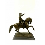 Статуя "Наполеон на лошади" Claude Michel.Огромная. 62-60. Бронза. Мрамор. Франция., фото №2