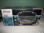 Фотопринтер цветной струйный Epson Stylus Photo T50 с СНПЧ, печать CD/DVD, фото №7