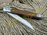 Нож стилет складной Флиппер M390 с чехлом, фото №4
