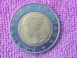Италия 500 лиры 1994 биметал, фото №3