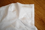 Gerry Weber красивая женская блузка хлопок белая по низу волан, фото №6