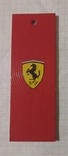 Бирка от вещей Феррари Scuderia Ferrari Italy Италия 2019 год, photo number 2