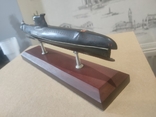Модель подводной лодки СССР, карболит, фото №5