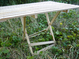 Дерев'яний розкладний стіл (1,00 х 0,75 м) 1089100, numer zdjęcia 5