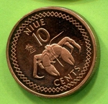 Ниуэ 10 центов 2009, фото №2