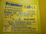 Мийка PRAKTIKER Profiline 701 - 100-130 bar з Німеччини, numer zdjęcia 9