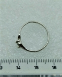 Кольцо Серебро 925 Циркон, фото №3