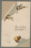Великодня курчатко верба Німеччина пошта 1915, фото №2