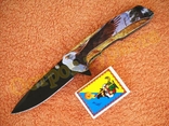 Нож складной Eagle полуавтомат клипса сталь 440, фото №3