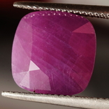 Сировинний рожевий рубін 11.10ct 16.9x16.7x13.2mm Мадагаскар, фото №4