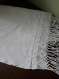 Старинное полотенце из домотканного льна. Монограмма, фото №6