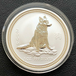 1 доллар 2006 года. Год Собаки. Австралия 1 oz, фото №2