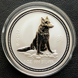 1 доллар 2006 года. Год Собаки. Австралия 1 oz, фото №3