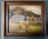  Oil Painting Signature Vintage Czechoslovakia, photo number 9