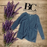 B.C. Best Connections Летняя красивая кофта женская синяя под джинс 36, фото №3