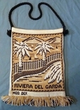 Жіноча вязанная сумка RIVIERA DEL GARDA Італія, фото №8