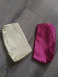 Accessorize,роскошный клатч с пайетками цвета марсала и золотистого цвета, фото №5