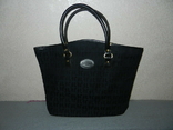 Черная женская сумка французского бренда louis feraud,оригинал, фото №3