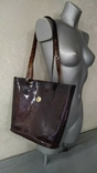 Силиконовая итальянская коричневая леопардовая сумка, photo number 4