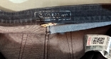 GUESS Жіночі джинси Чорний леопардовий принт худий Fit Італія, фото №7