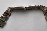 Серебряный браслет к наручным часам, ссср,(1950ее ), фото №13