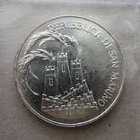 Сан Марино 1000 лир. 1984 г. Серебро., фото №2