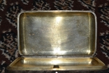 Портсигар серебро 84 клеймо, фото №5