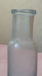 Старая бутылочка, голубое стекло, photo number 3