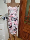 Lipsy Платье футляр с цветочным принтом миди 6, фото №5