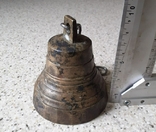 Колокол старинный граненный , вес 0.3 кг, фото №2
