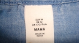 H M mama 100 % лиоцел Красивый летний джинсовый легкий сарафан для беременных, фото №10