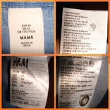 Hm mama 100 % из лиоцела стильный летний джинсовый легкий сарафан для беременных, photo number 11