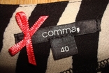 Comma Красивая женская блузка в принт германия 46, фото №8