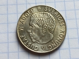 1 крона 1968 года Швеция серебро, фото №2