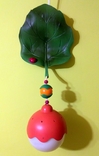 Sconce, Lamp, USSR, Cherry, Berry, Prickly, Plastic, Polyethylene, Works, Rarity, Condition, photo number 2