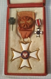 Польша Орден Возрождения (офицерский крест 4-го класса) + фрачник + бонус, photo number 2